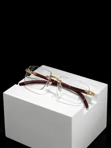 Men's Square Frame Glasses, Stylish Square Frames, Trendy Casual Glasses for Everyday Use, Fashion Accessories for Outdoor Activities