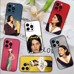 Singer Gracie Abrams The Secret Of Us For iPhone 12 13 14 15 16 17 Pro Max Plus Black Soft Case Shell
