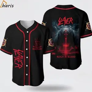 Slayer Band Baseball Jersey Music Gift, Retro Styles, Bring Back the Classics, Made to Last, Durable Quality – FASTSHIPPING