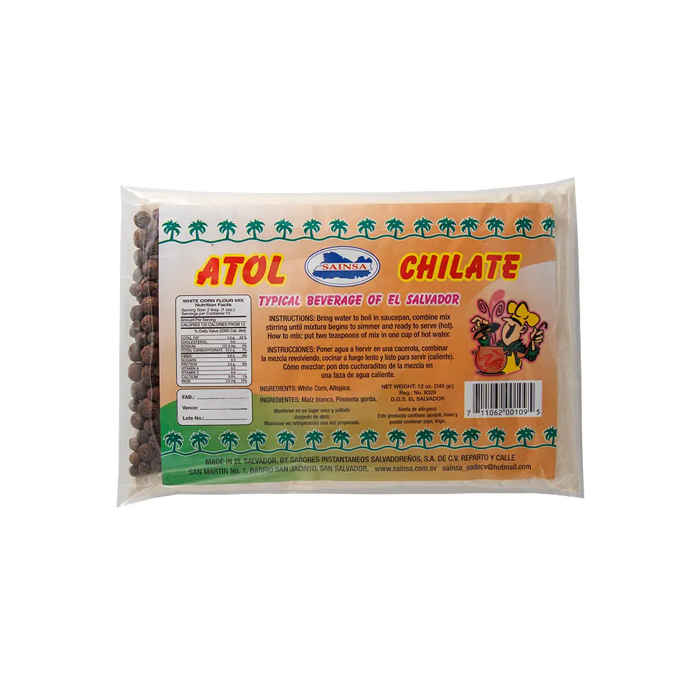 Chilate Salvadoreño – Bebida Caliente Tradicional de Maíz y Especias | 12 oz
