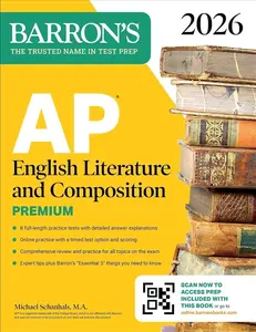 AP English Literature and Composition Premium, 2026: Prep Book with 8 Practice Tests + Online Practice (Barron's AP Prep)   Premium Edition