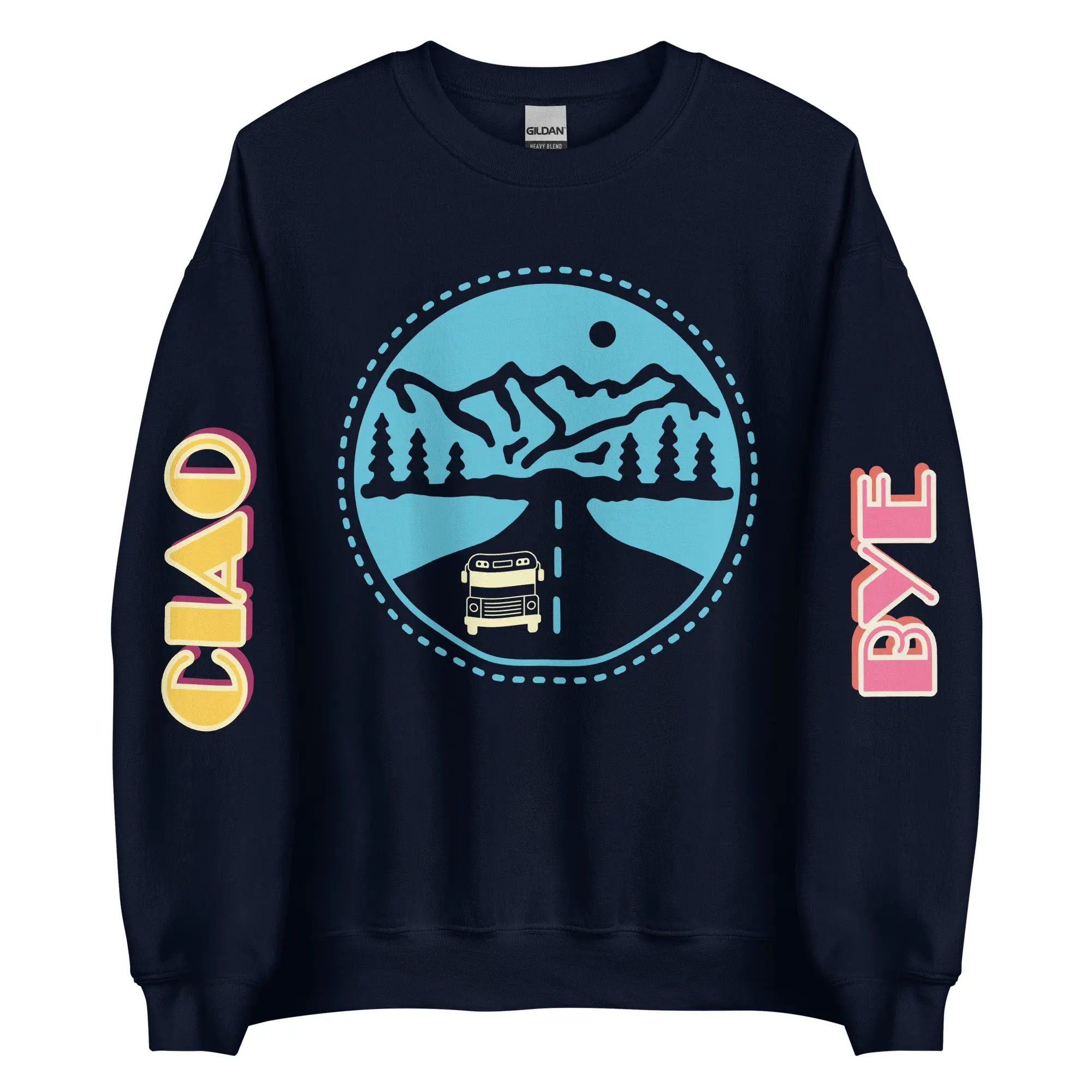 Mountain Highway Ciao Bye Sleeve Graphic Sweatshirt