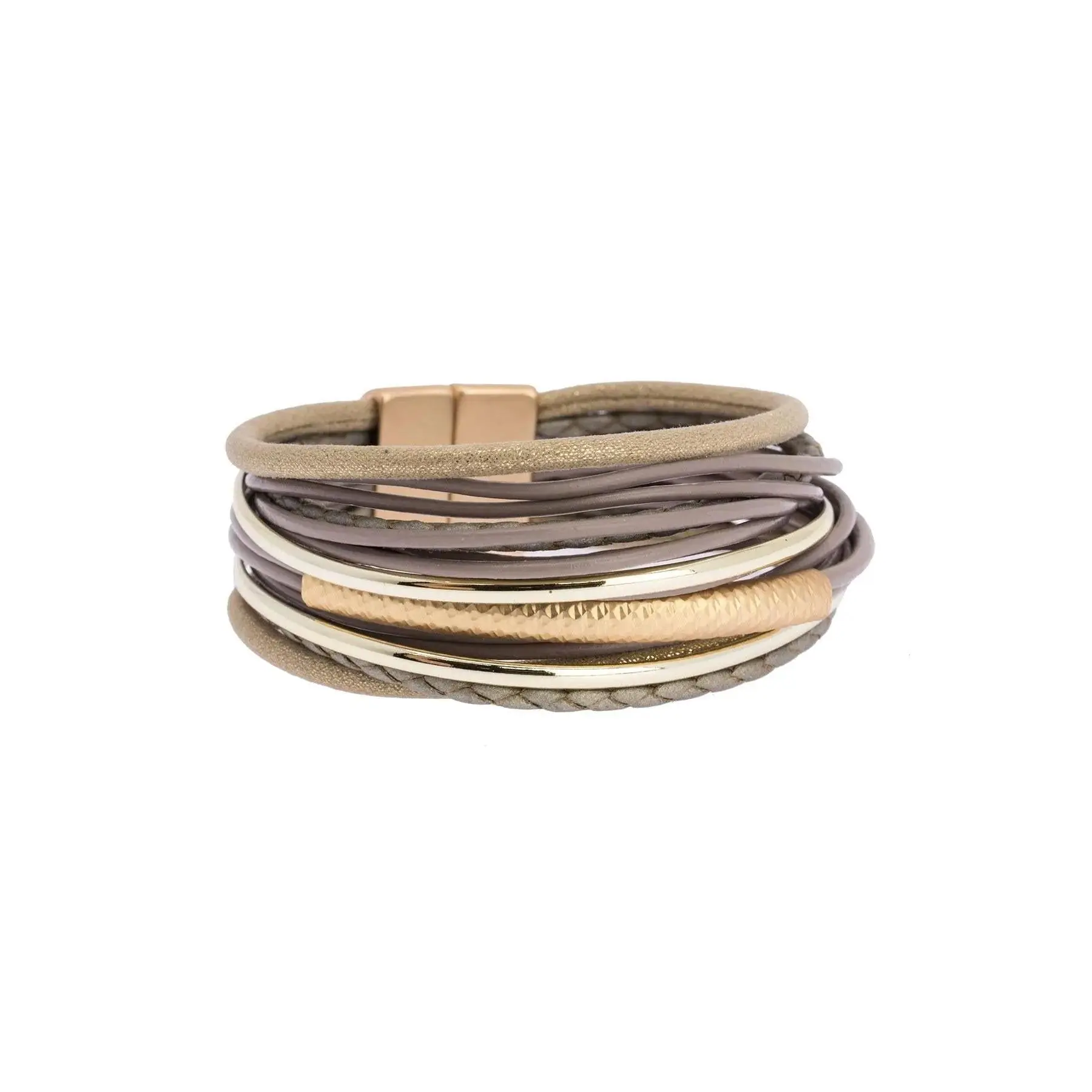Sophisticated Layered Strand Bracelet