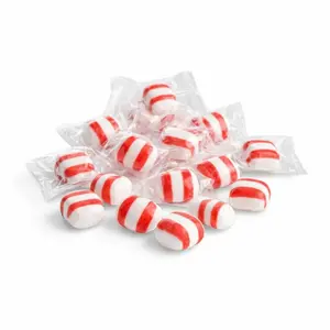Soft Peppermint Puffs Candy Melt Away Individually Wrapped Mint Candy