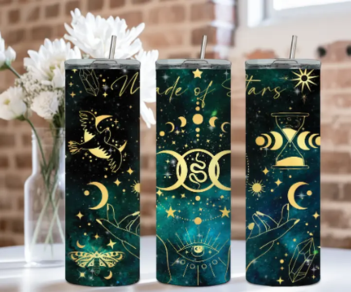 Made of Stars Witchy Vibes Tumbler Made of Stars Witchy Vibes Tumbler