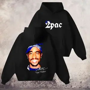 2Pac Ver2026 2Side Hoodie, Tupac Hip Hop Music Lover Shirt, Vintage 90s Hip Hop Streetwear Apparel