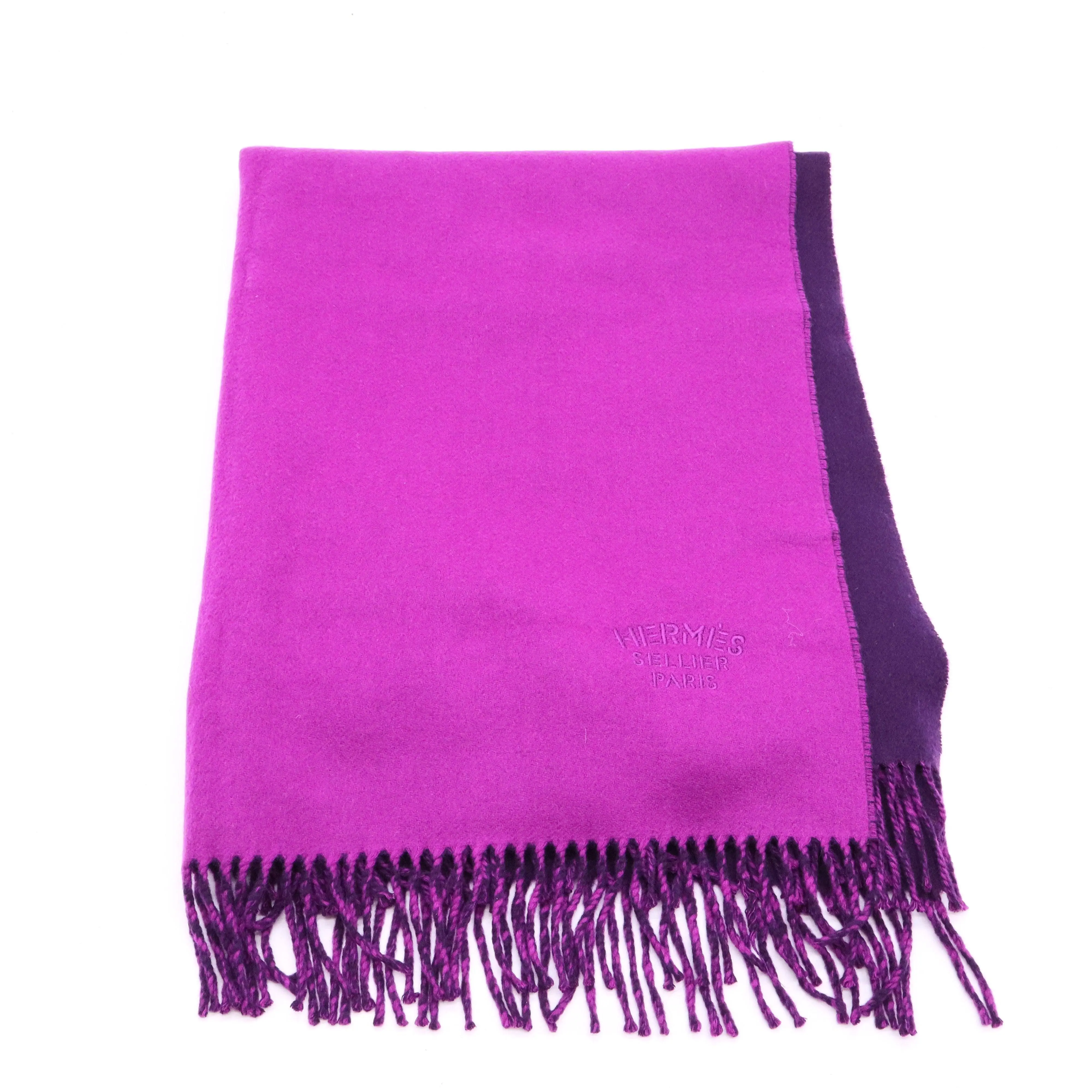 Pre-owned Petite Casaque Coaching Scarf Cashmere