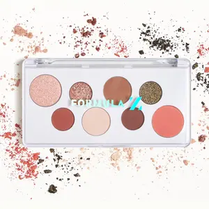 Formula Z Glamgasm® Pro Artistry Face Palette with Eyeshadow Patches, Includes Various Shades for Makeup Application