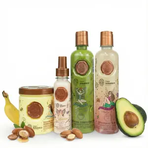 Ritual Botanico Onion Shampoo, Plex Intensive Treatment, Ritual Botanico Hair Bomb Mask, and Ritual Botanico Heat Protector (4 Pack)