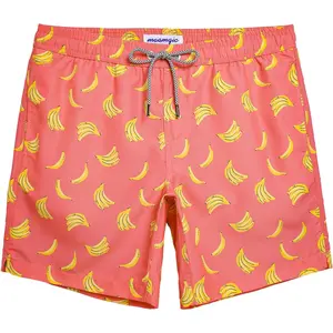 Men's Quick Dry Swim Trunks with Mesh Lining - Funny 7-Inch Swim Shorts for Beach Pool, Breathable Lightweight Summer Bathing Suityongyi