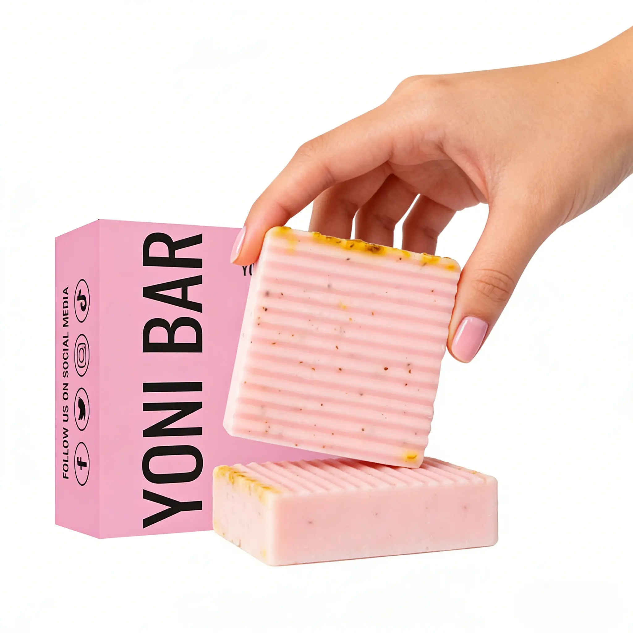 Dreamy Rose Mint Soap - 3 PCS Refreshing Body Soap with Avocado Olive Peppermint Tea Tree for Gentle Skin Care Nourishing Cleansing Foam Organic Floral Scent