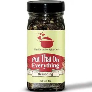 "Put That On Everything" seasoning blend  Organic, Spice, Flavor, Cajun Seasoning