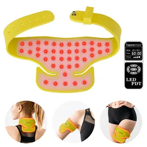 Toponechoice Red Light Therapy Neck Heating Pad for Pain Relief  Leg,Portable Therapy Device for Home Use, Massage Parlor & Office, Skincare & Injury Recovery,Promote Blood Circulation,Repair Sports Injuries and Tissue,Enhancing Bone Recovery,Best Gift