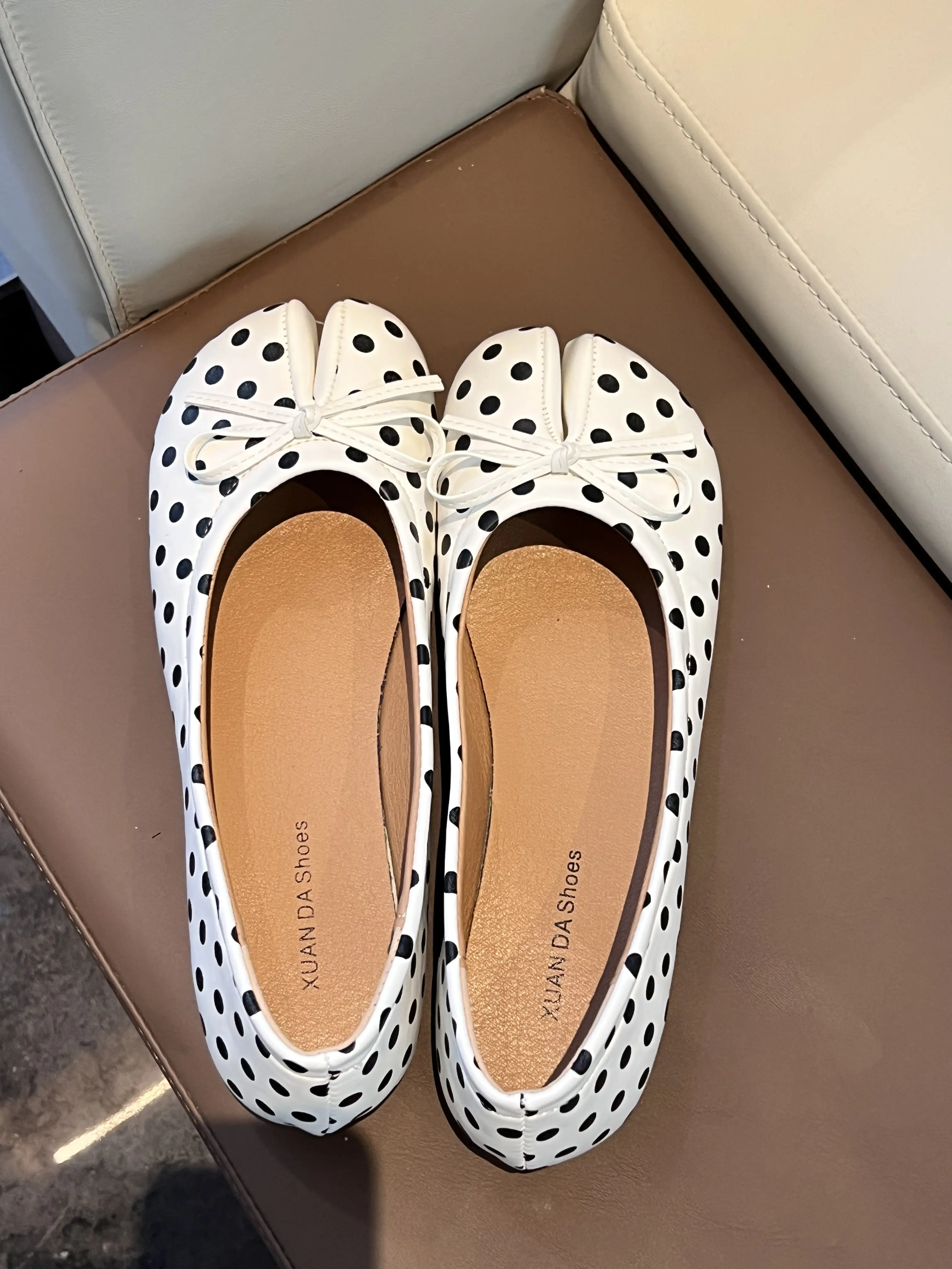Comfortable, simple, casual and versatile women's shoes, Walking Shoes, Footwear, Minimalist, Slip On, Pu Leather, Flats