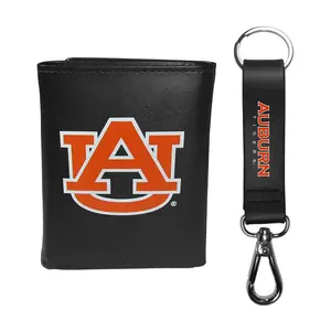 Siskiyou Sports College Tri-fold Wallet & StrapKey Chain
