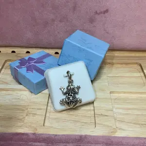 .925 silver dije frog
