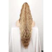 Medium Brown Ash Blonde Claw clip Ponytail