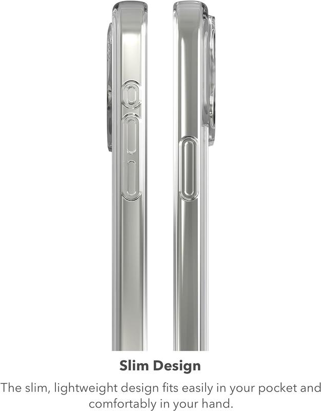ZAGG Crystal Palace Snap iPhone 15 Pro Clear Phone Case - Drop Protection (13ft/4m)  Durable Graphene  Anti-Yellowing  and Scratch-Resistant MagSafe Phone Case