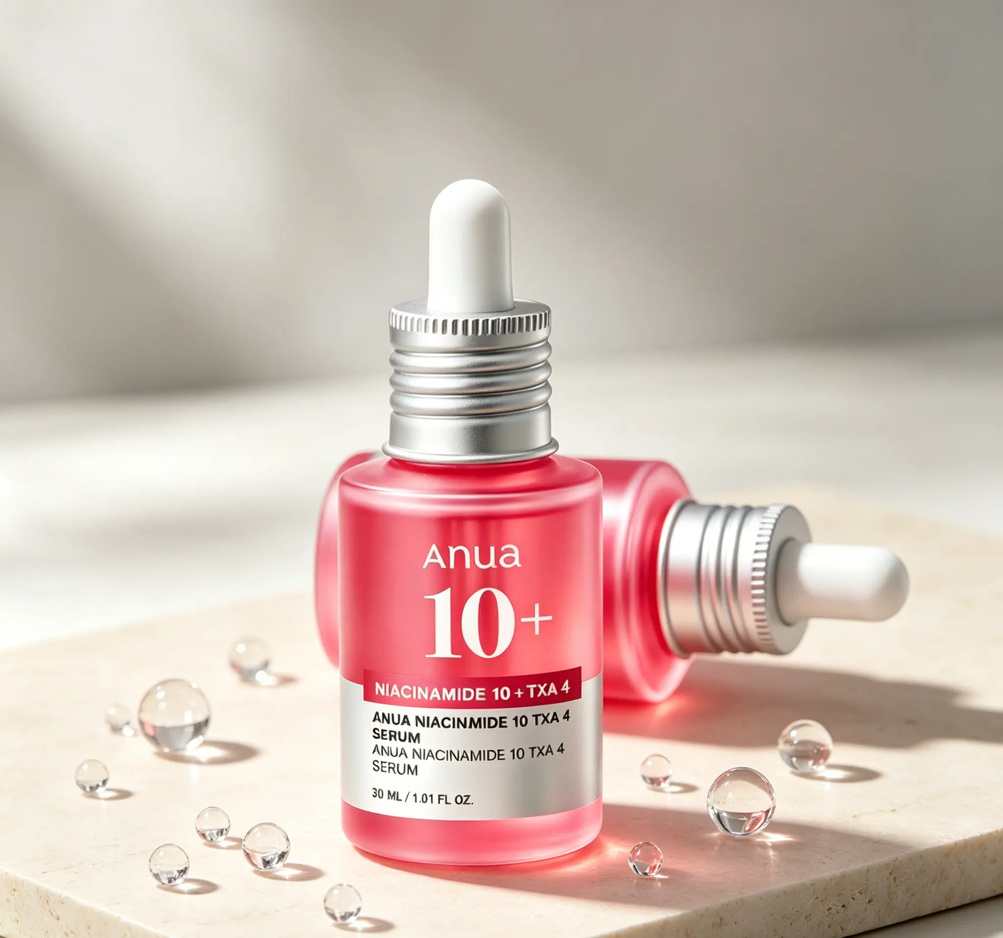 Anua Dark Spot Correcting Face Serum, 10% Niacinamide + 4% Tranexamic Acid, Target Hyperpigmentation, Age Spots & Breakout Marks 30ml