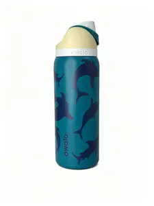 Owala Shark Print Stainless Steel Water Bottle - 32oz, Leak-Proof Design, Insulated, Easy Clean