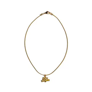 90% Virgin Gold Charm Necklace | cocoatemyshoes