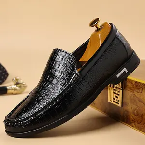Men’s Business Casual Shoes — Lightweight Slip-On Loafers for Everyday Office Use, Comfortable All Day