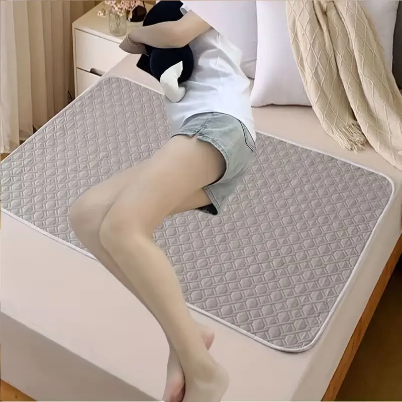 Washable Waterproof Mattress Protector for Women, Reusable Leak-Proof Bed Cover, Comfortable Night Use, Ideal Period Care, Perfect Gift, Waterproof Bed Pads
