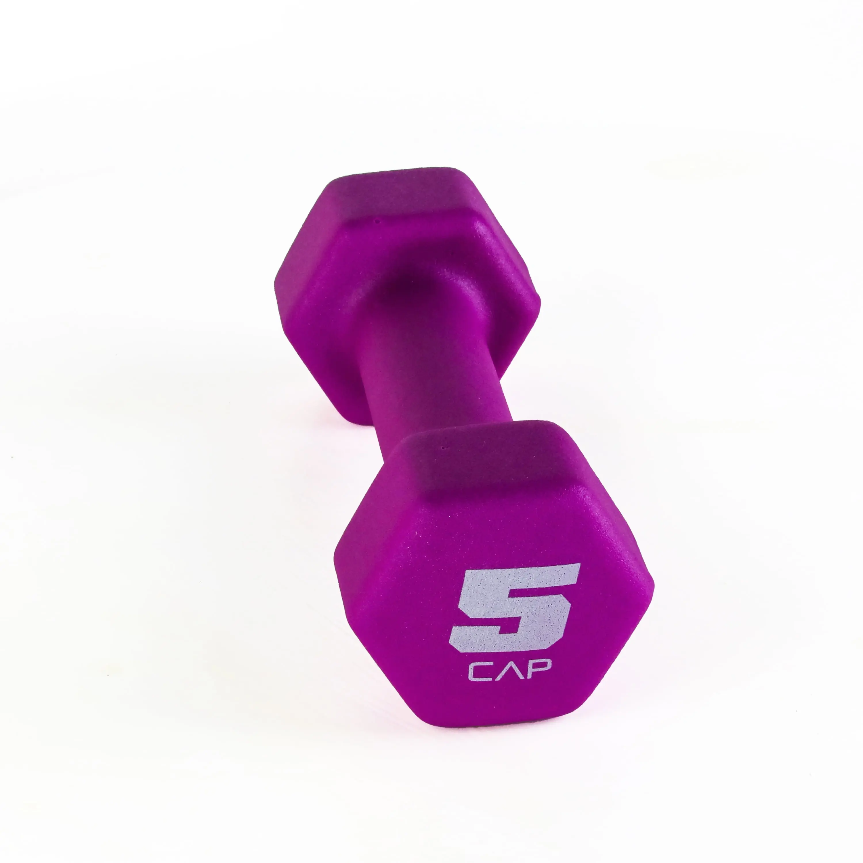 CAP Comfort Grip Neoprene Dumbbell, Magenta, 5 lb