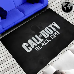 Call of Duty Pattern Rug,Call Of Duty Rug, Call of Duty Themed Rug,Call Of Duty Decor, E-Sports Rug,Playroom Rug,Game Rug,Online Game Rug