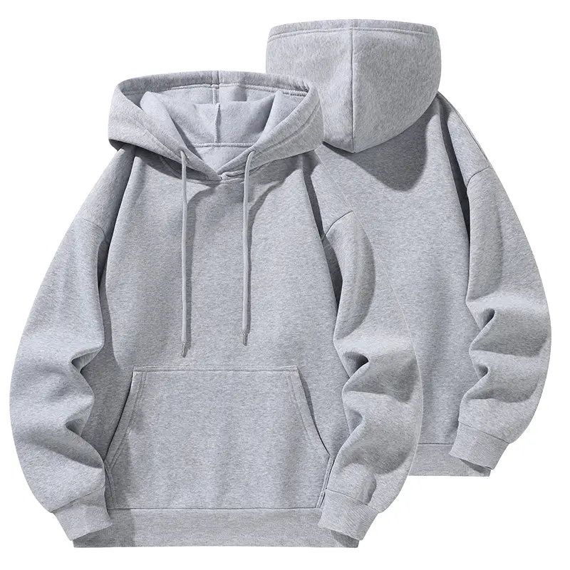 Men’s drawstring pullover hoodie set, classic solid-color loose kangaroo pocket sweatshirt, soft casual men’s hooded top, suitable for everyday outdoor streetwear Menswear Overall fall outfits wardrobe winter male clothing