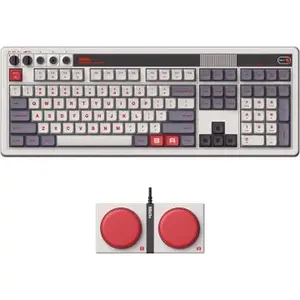 8BitDo Retro 108 Mechanical Keyboard with Number Pad for PC and Mac - N Edition