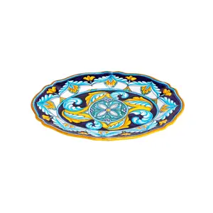 BLU VARIO MARIA Scallop Oval 15 inch Tray