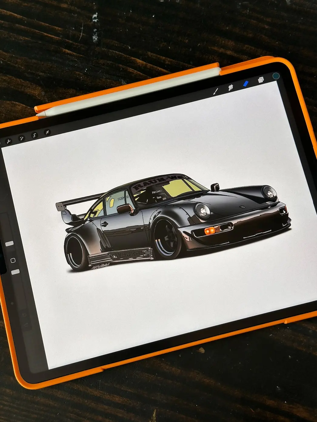 RWB Drawing Print