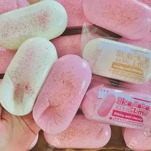 Squishy Cheese Cake Bread Squeeze Toy Soft Stress Relief Slow Rising Sensory Fidget for Anxiety ADHD Autism Gift for Kids Adults