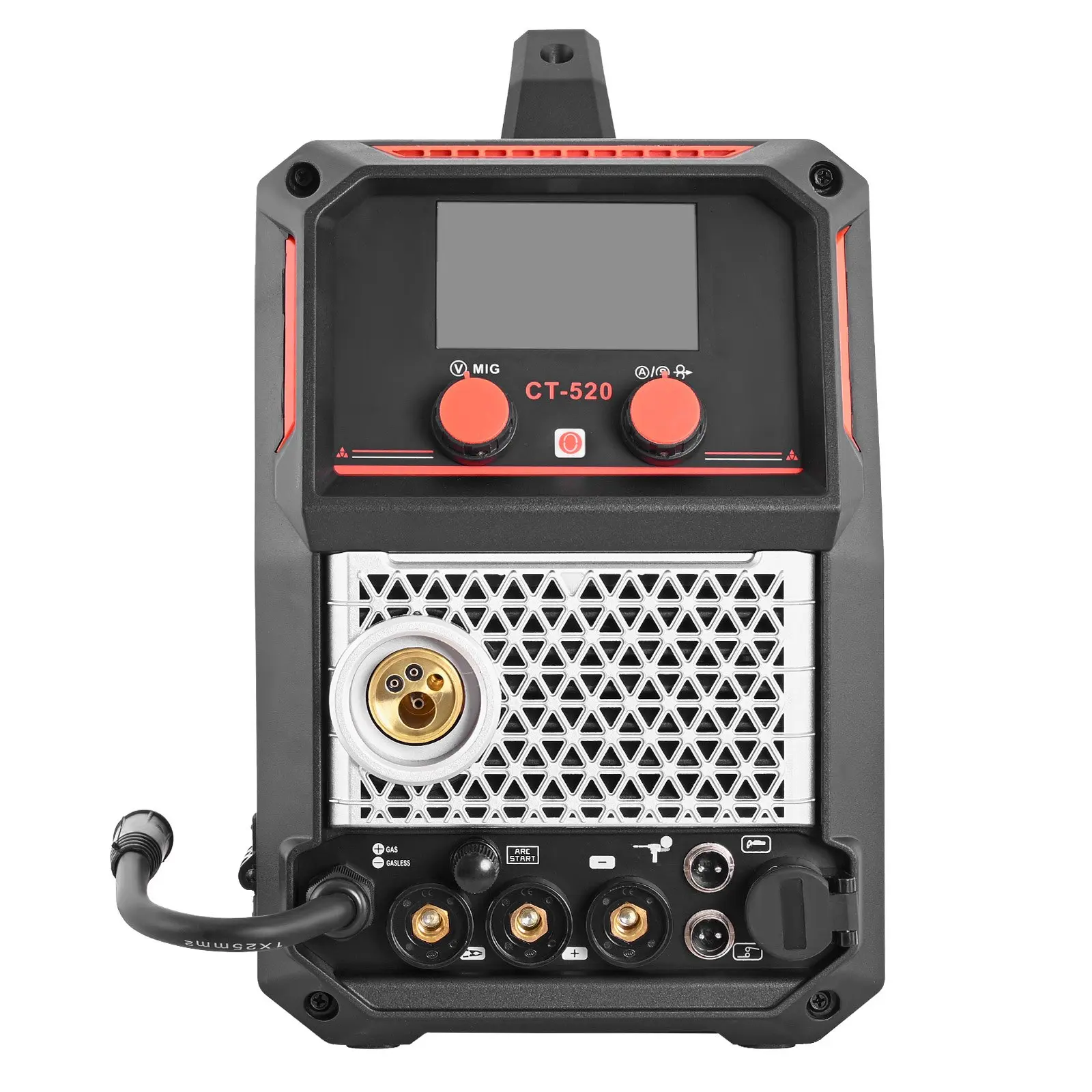 VEVOR Plasma Cutter, 5-in-1 Welder Combo, 50A Non-Contact Plasma Cutting Machine & 200A Synergic Welder, CUT/TIG/Gas MIG/Flux MIG/MMA
