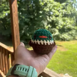 Hand crocheted Mallard Duck