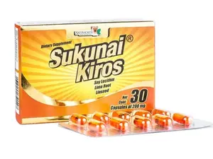 2 PACK SUKUNAI KIROS Original 60 CAPSULES Naturacastle Mexico- 60 DAY SUPPLY