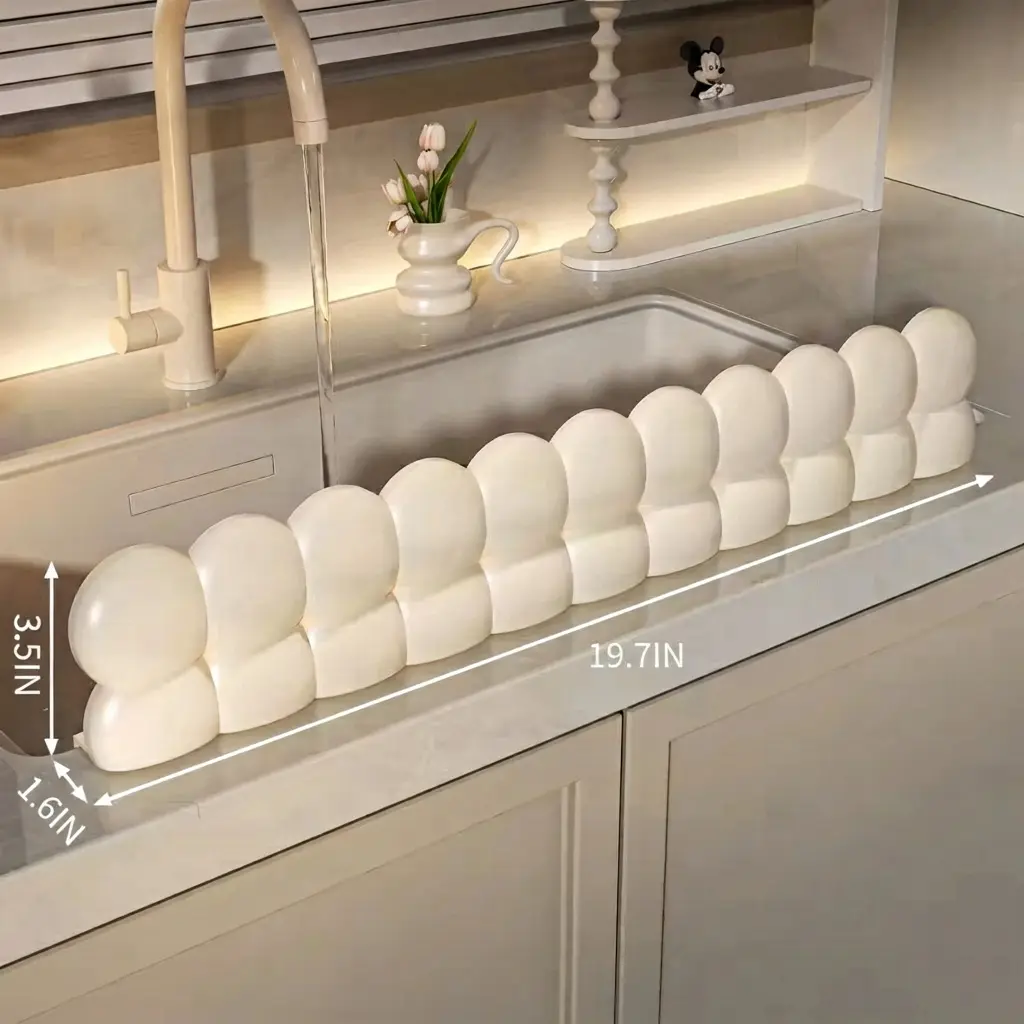 Kitchen sink splash guard dimensions