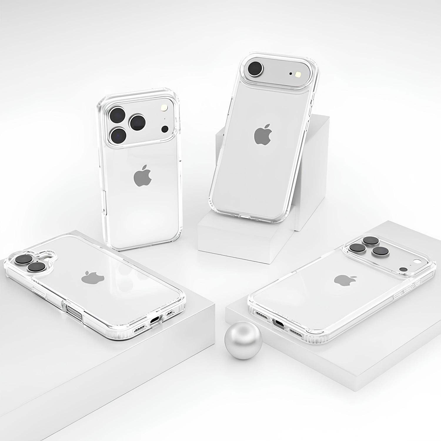 High-Transparency TPU Phone Case For iPhone 17 Pro Max/Air 16 15 Pro Max 14 Plus 13 12 11 XS XR SE,Crystal Clear - Anti Yellow Tech, Transparent Slim Cover, Shockproof Anti- Scratch [Non-Yellowing] [Military-Grade Drop Protection]