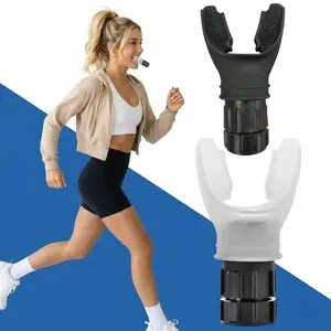 Portable Lung Capacity Exerciser to Boost Cardio Stamina,Adjustable Breathing Trainer for Running & Swimming,summervibes