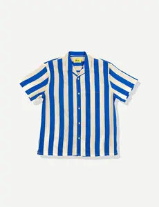 Travel Stretch Buttonup Blue