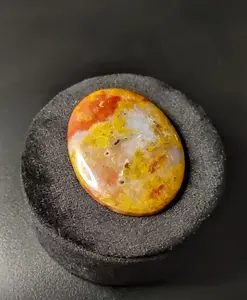 Polished Handcrafted 40x30mm Jasper Agate Oval Cabochon