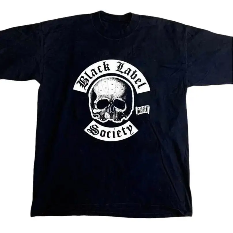 Y2K Vintage Black Label Society Logo band Classic Black All Size S-3XL