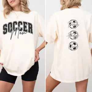 Mom Soccer Shirt Custom Soccer Mom Shirt Personalized Soccer Shirts Soccer Mama Shirt Soccer Game Day Shirt Soccer Mom Gift Soccer Shirt Mom