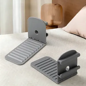 4 PCS Heavy-Duty Invisible Bed Sheet Holders, Mattress Sheet Clips to Keep Sheets Tight, Non-Slip Bed Sheet Fasteners for Fitted Sheets, No More Wrinkled or Loose Bedding (Grey)