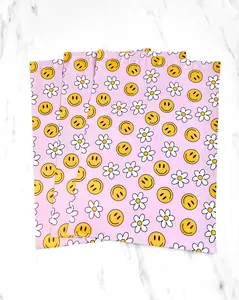 10x13" Lilac Daisies Poly Mailers