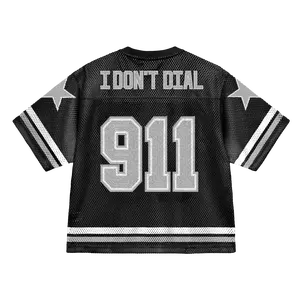 Black 911 Football Jersey