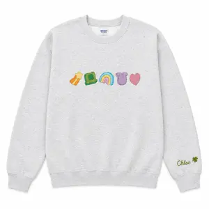 Embroidered Irish Goodbye Sweatshirt, Funny St Patricks Day Crewneck Sweater, Most Likely To Irish Goodbye Shirt, Lucky Shamrock Party Outfit