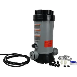 CL220 Off-Line Automatic Chlorinator Feeder Compatible with Chlorine Feeder for Swimming Pool Ponds Garden,Economy Off-Line Above-Ground Pool Automatic Chlorine Bromine Feeder