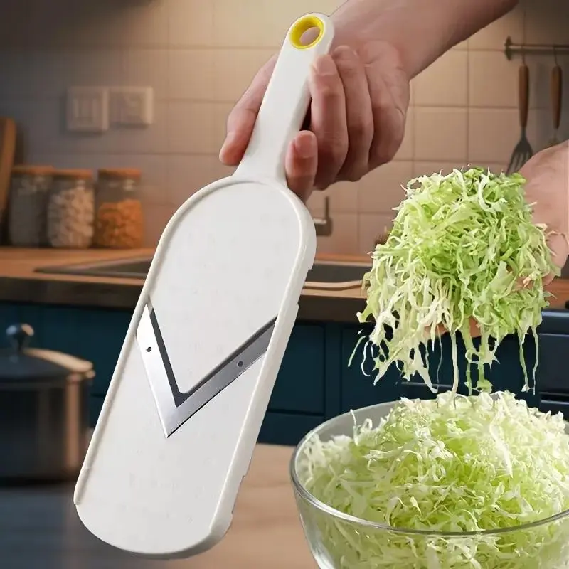 Japanese-Style Cabbage Slicer, 1 Count Durable Vegetable Slicer, Multifunctional Vegetable Salad Slicer for Cabbage, Lemon and Cucumber, Kitchen Vegetable Cutting Tool, Vegetable Cutter, Food Veggie Cutter, Cabbage Cutting Shredder
